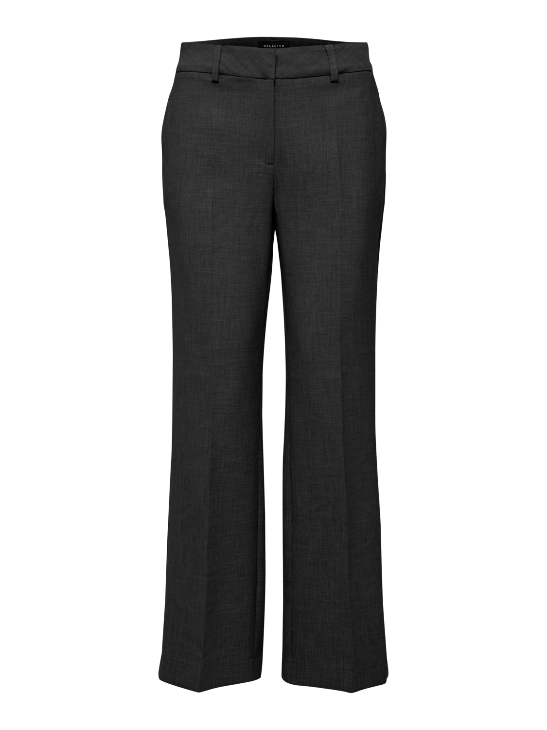 SLFRITA Pants - Dark Grey Melange